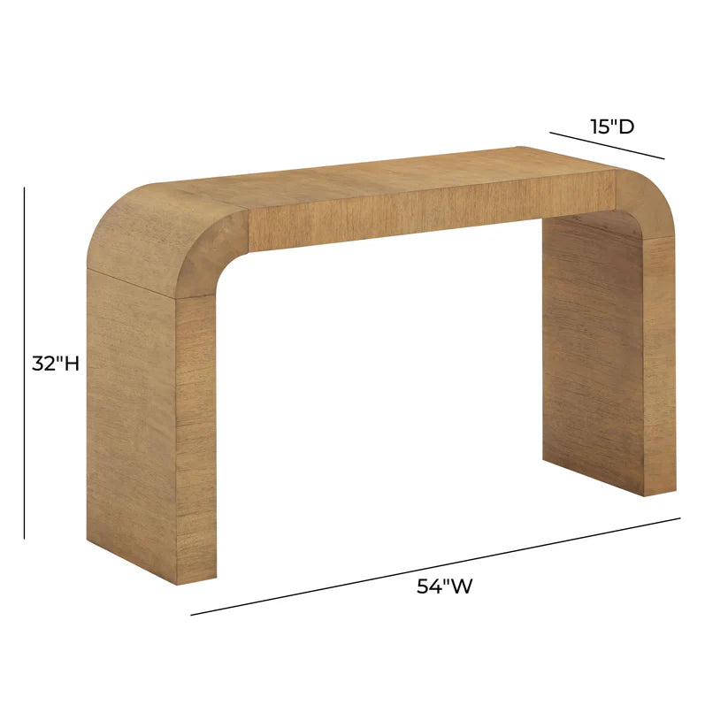Hump Black Console Table