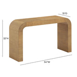 Hump Black Console Table