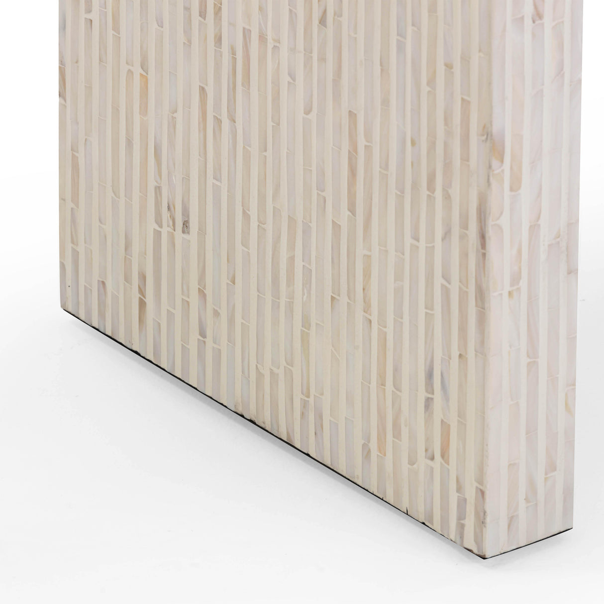 Opus 43" Cream Capiz Shell Console Table