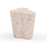 Slab Faux Terrazzo Indoor/Outdoor Side Table - View 14