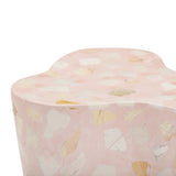 Slab Faux Terrazzo Indoor/Outdoor Side Table - View 20