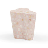 Slab Faux Terrazzo Indoor/Outdoor Side Table