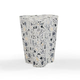Slab Faux Terrazzo Indoor/Outdoor Side Table