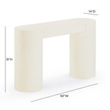 Mira 50" High Gloss Console Table