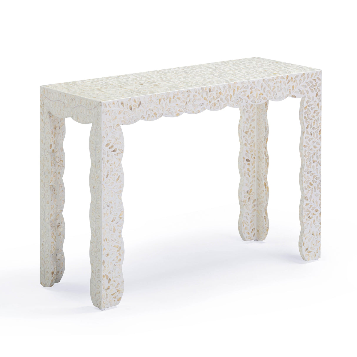 Piara 43" Natural Capiz Shell Console