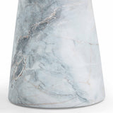 Zara Faux Aegean Marble Indoor / Outdoor Side Table