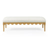 Oodle 56.5" Vegan Mohair Bench