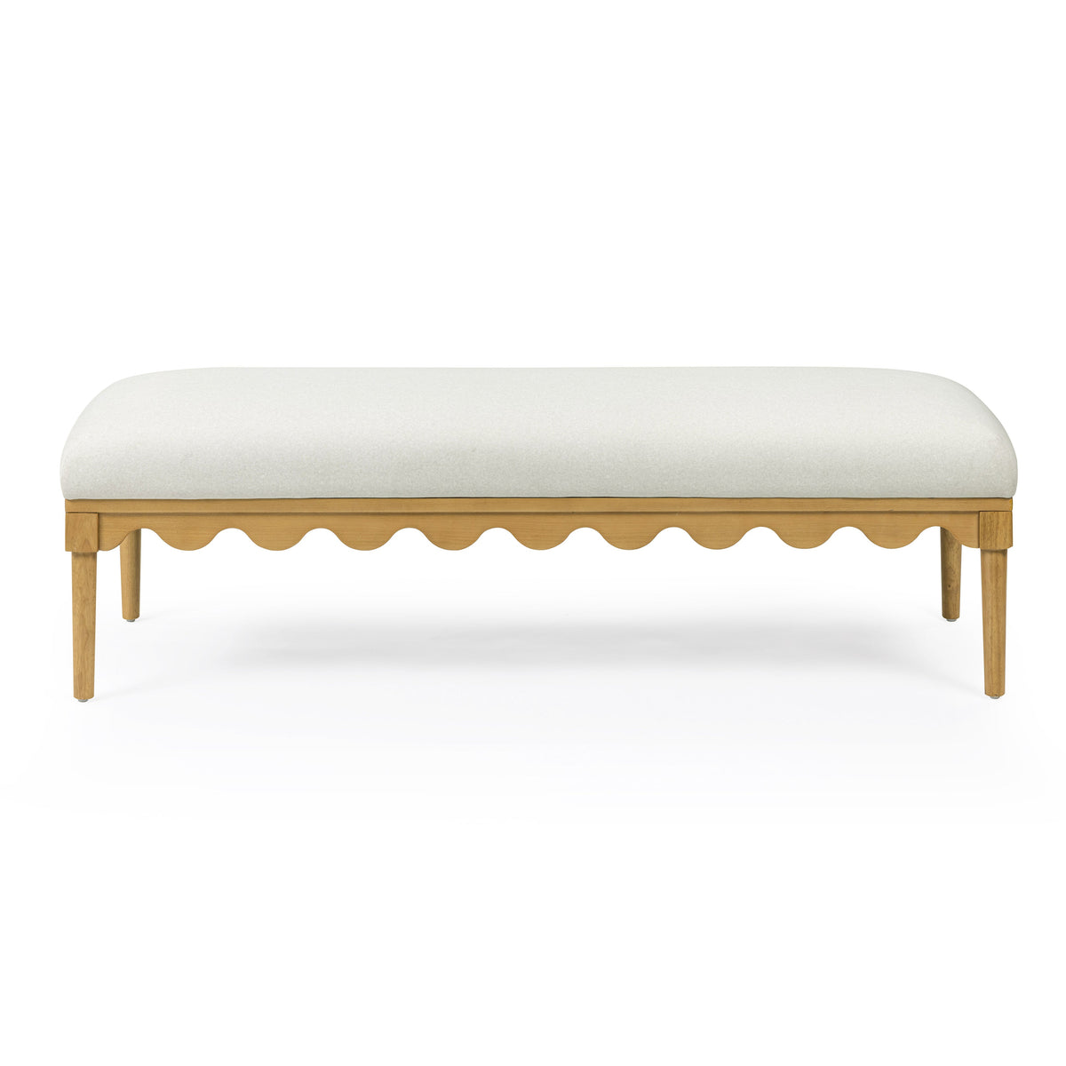 Oodle 56.5" Performance Vegan Mohair Bench - View 9