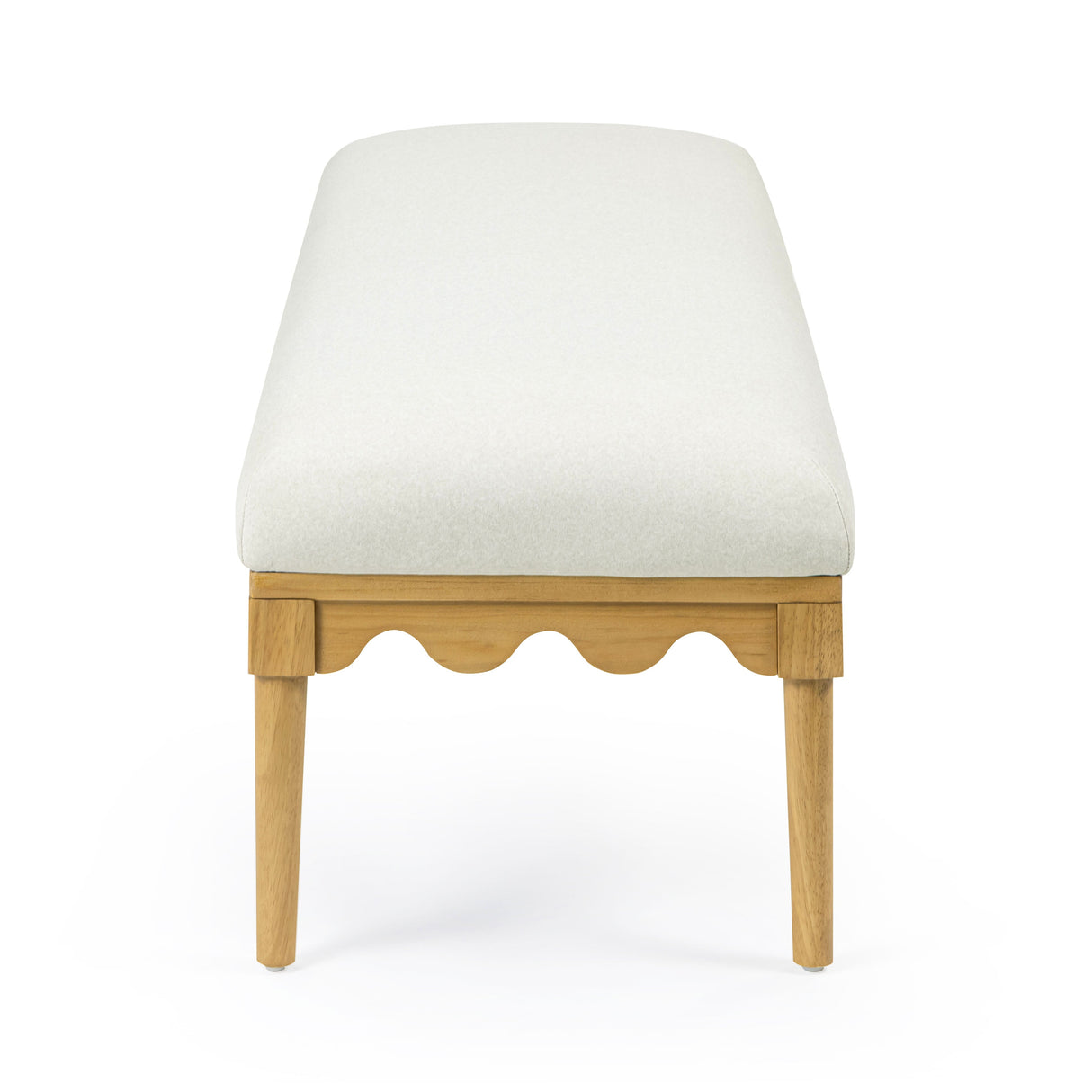 Oodle 56.5" Vegan Mohair Bench