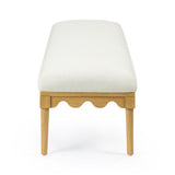 Oodle 56.5" Vegan Mohair Bench