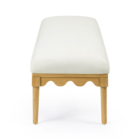 Oodle 56.5" Performance Vegan Mohair Bench - View 11