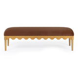 Oodle 56.5" Performance Vegan Mohair Bench - View 21