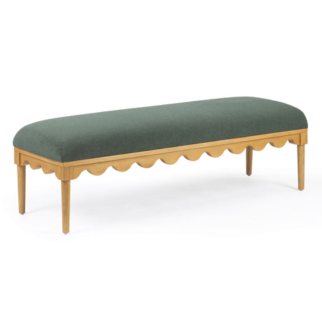 Oodle 56.5" Performance Vegan Mohair Bench - View 31