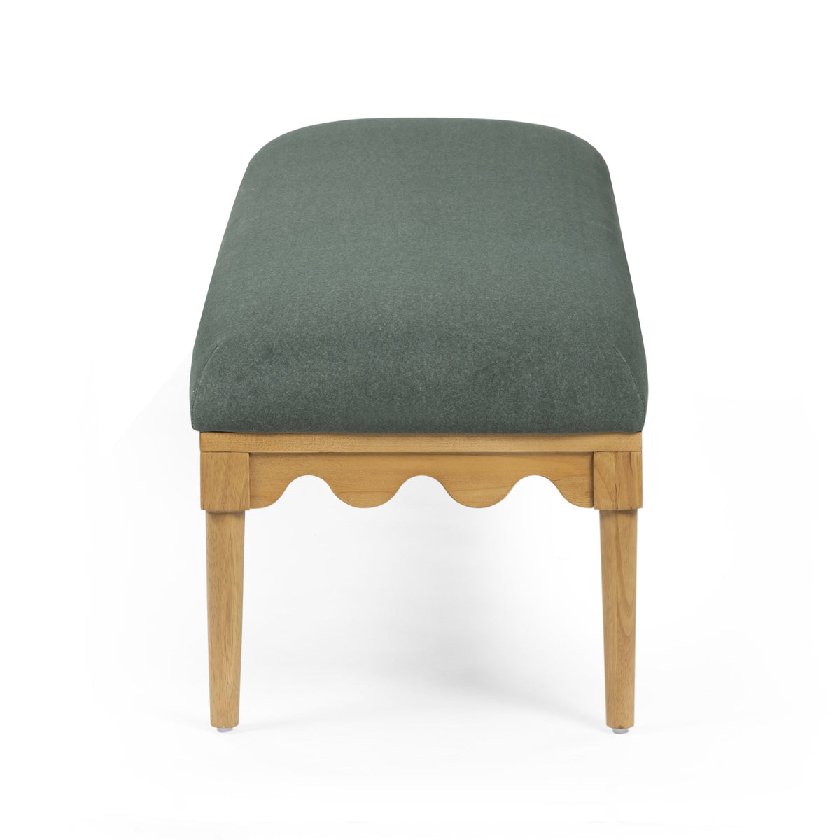 Oodle 56.5" Performance Vegan Mohair Bench - View 34