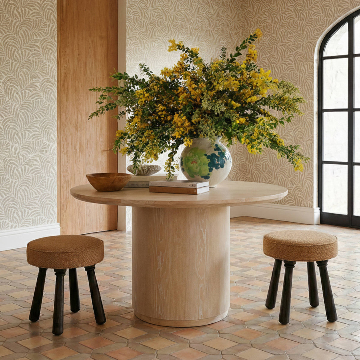 Pookie Performance Boucle Accent Stool - View 8