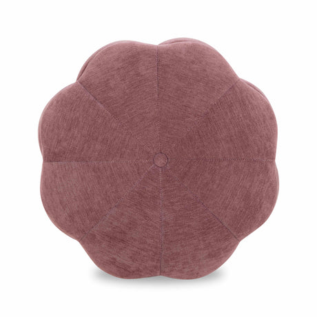 Fleur Textured Performance Velvet Storage Ottoman - View 5