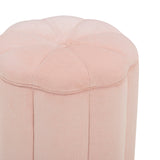 Fleur Textured Performance Velvet Storage Ottoman - View 10
