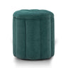 Fleur Textured Performance Velvet Storage Ottoman - View 13