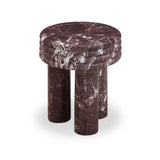 Delta Concrete Indoor/Outdoor Round Side Table - View 11