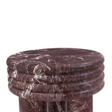Delta Concrete Indoor/Outdoor Round Side Table - View 12