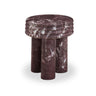 Delta Concrete Indoor/Outdoor Round Side Table - View 7