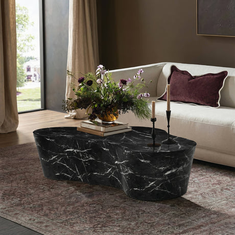 Slab 59" Concrete Indoor/Outdoor Coffee Table - View 23