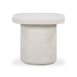 Suraya Indoor/Outdoor Concrete Side Table - View 2
