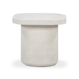 Suraya Indoor/Outdoor Concrete Side Table - View 1