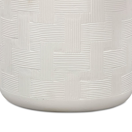 Suraya Indoor/Outdoor Concrete Side Table - View 5