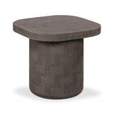 Suraya Indoor/Outdoor Concrete Side Table - View 10