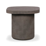 Suraya Indoor/Outdoor Concrete Side Table - View 8