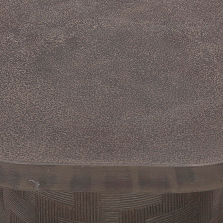 Suraya Indoor/Outdoor Concrete Side Table - View 12