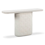 Suraya 55" Indoor/Outdoor Concrete Console Table - View 3