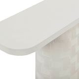 Suraya 55" Indoor/Outdoor Concrete Console Table - View 7