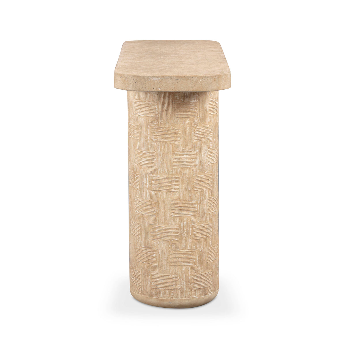 Suraya 55" Indoor/Outdoor Concrete Console Table - View 13