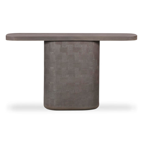 Suraya 55" Indoor/Outdoor Concrete Console Table - View 19