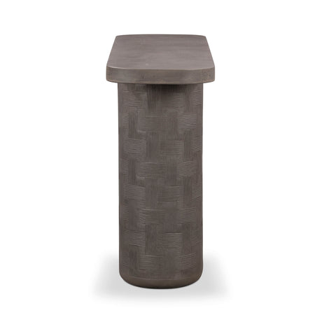 Suraya 55" Indoor/Outdoor Concrete Console Table - View 22