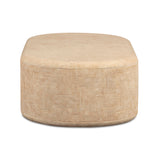 Suraya 55" Indoor/Outdoor Concrete Rounded Coffee Table - View 12