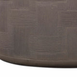Suraya 55" Indoor/Outdoor Concrete Rounded Coffee Table - View 25