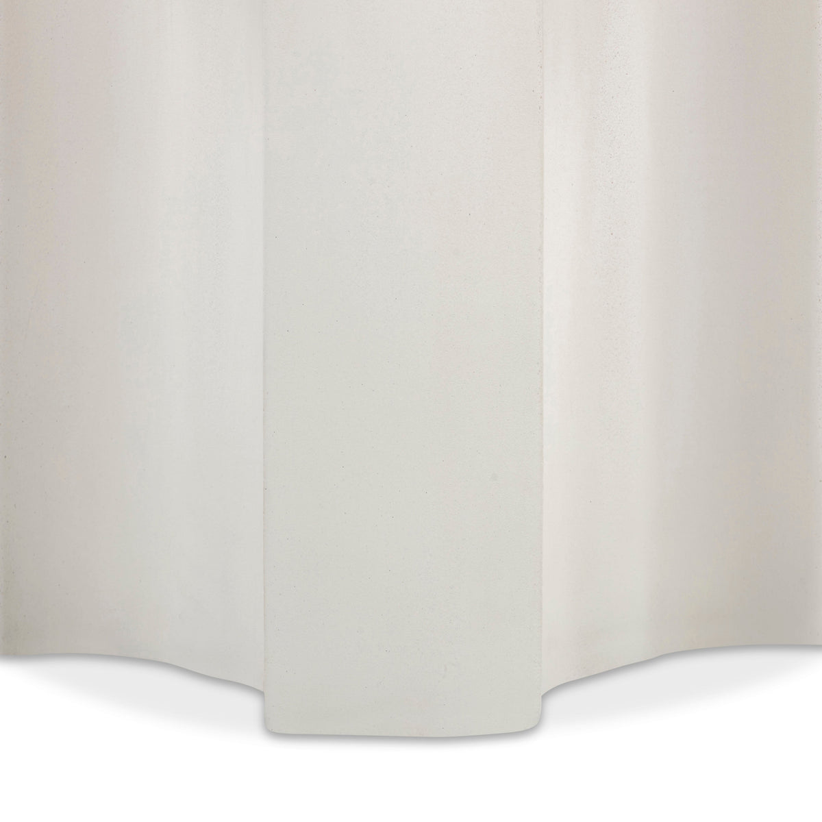 Cassandra Ivory Indoor/Outdoor Concrete Side Table - View 5
