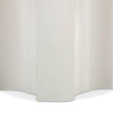 Cassandra Ivory Indoor/Outdoor Concrete Side Table - View 5