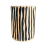 Tempest Indoor/Outdoor Ceramic Table in Stripes