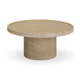 Darcy 36" Concrete Indoor / Outdoor Round Coffee Table