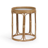 Lindy Rattan Side Table - View 3
