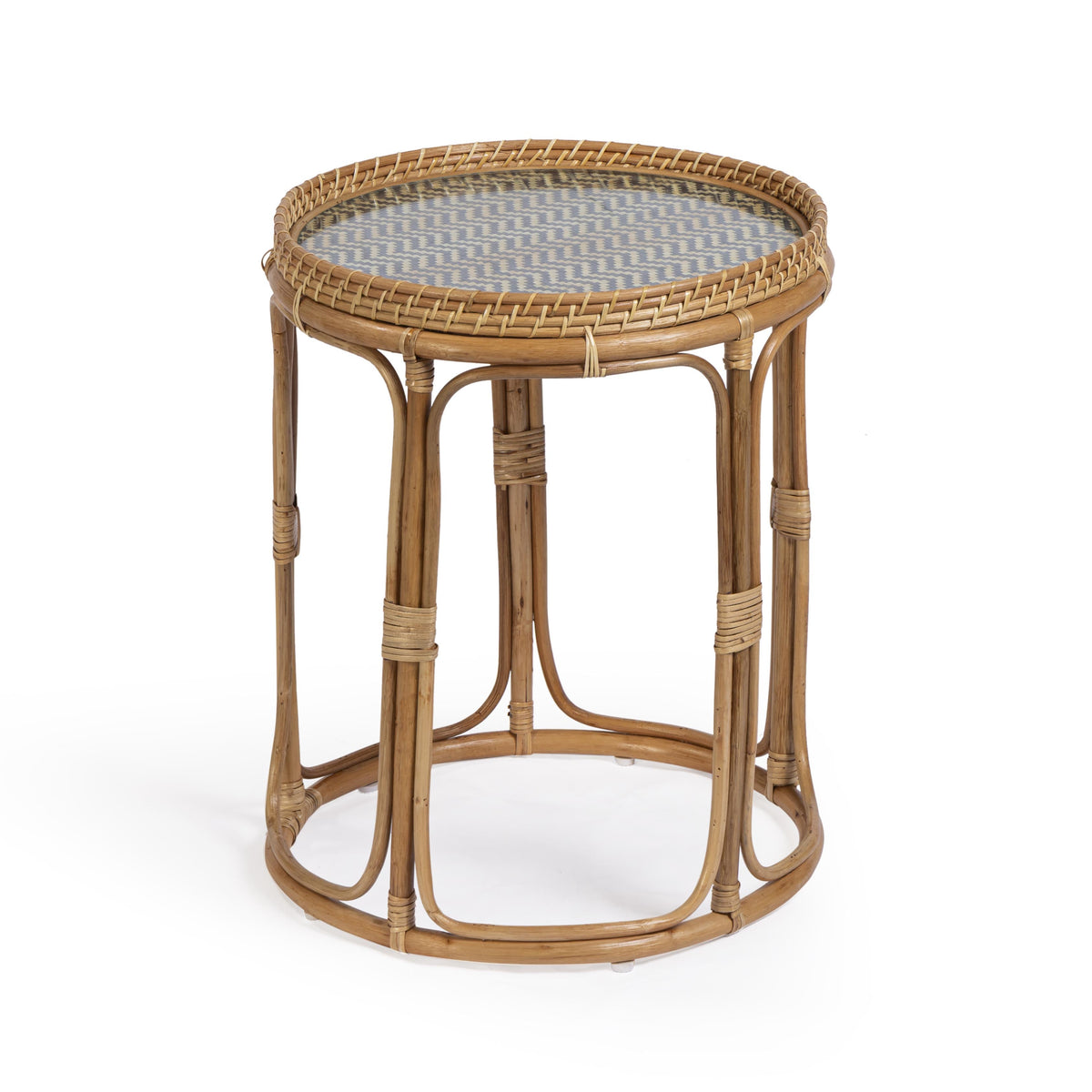 Lindy Rattan Side Table - View 4