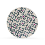 Lorna Capiz Shell Accent Stool - View 4