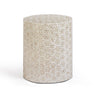 Lorna Capiz Shell Accent Stool - View 7