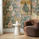 Coast Pearl White Seashell Round Side Table - View 1