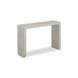 Cyprus 47" Cream Capiz Shell Console Table - View 3