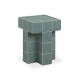 Alma Tile Concrete Indoor/Outdoor Side Table - View 1